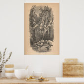 Regenboog of Corinne-Herfsten Poster (Keuken)