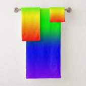 Regenboog Ombre Bad Handdoek (Insitu)