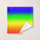 Regenboog Ombre Bad Handdoek (Wasdoekje)
