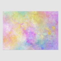 Regenboog Ombre en Goud Vuur Opal Patroon