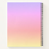 Regenboog Ombre Notitieboek (Achterkant)