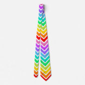 Regenboog omlaag stropdas (Achterkant)