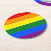 Regenboog onderzetters (Gebogen)