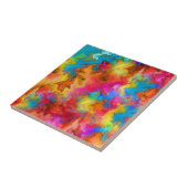 regenboog ontwerp tegeltje (Zijkant)