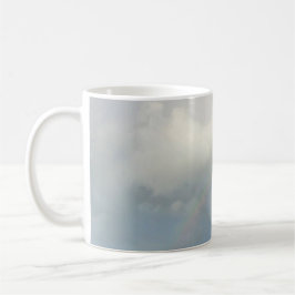 Regenboog op een lentedag koffiemok