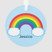  regenboog op maat ornament (achterkant)