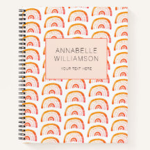 Regenboog oranje boho
