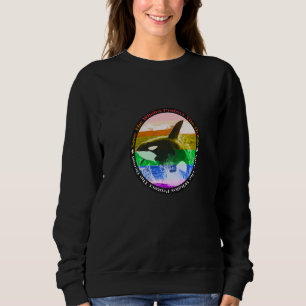 Regenboog Orka Orka Aardactivist Mariene Bioloog Trui