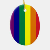 Regenboog Ovaal Ornament (Achterkant)
