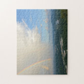 Regenboog over Chattanooga, Tennessee - 11 x 14 in Legpuzzel (Verticaal)