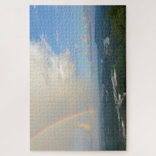 Regenboog over Chattanooga, Tennessee - 20x30 inch Legpuzzel (Verticaal)