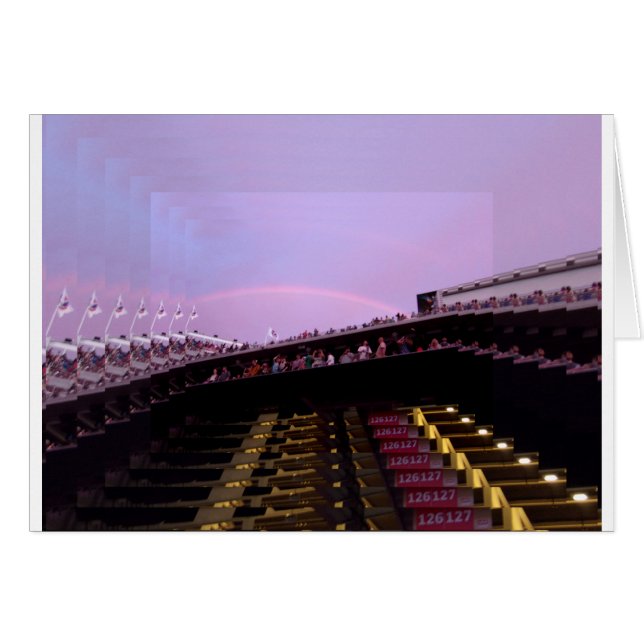 regenboog over concert sectie 126 lev (Voorkant Horizontaal)