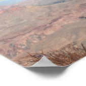 Regenboog over de Grand Canyon Poster (Hoek)