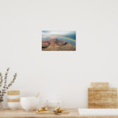 Regenboog over de Grand Canyon Poster (Keuken)