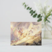 Regenboog over de Grand Canyon van de geelsteen Briefkaart (Staand voorkant)