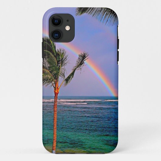Regenboog over de oceaan Case-Mate iPhone case (Achterkant)