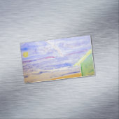 Regenboog over de     OceanBusiness Card Magnetisch Visitekaartje (Voorbeeld)