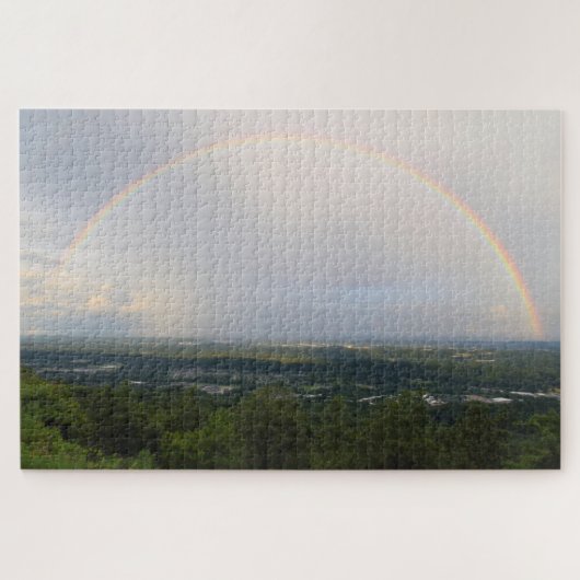 Regenboog over de Tennessee-vallei - Chattanooga Legpuzzel (Horizontaal)