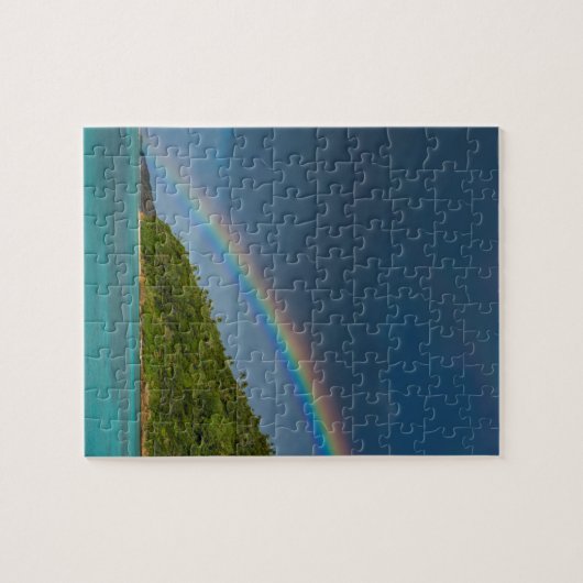 Regenboog over het eiland, Amerikaans-Samoa Legpuzzel (Horizontaal)