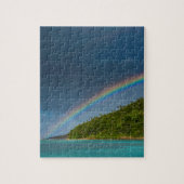 Regenboog over het eiland, Amerikaans-Samoa Legpuzzel (Verticaal)