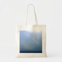 Regenboog over het Zee Tote Bag