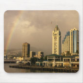 Regenboog over Honolulu, Hawaii, VS 2 Muismat (Voorkant)