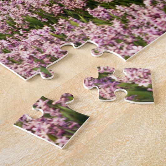 Regenboog over hyacinths en een windmolen in Neder Legpuzzel (Zijkant)