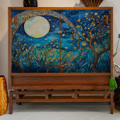 Regenboog over Moon Decoupage Tissue Paper Tissuepapier