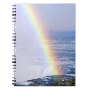 Regenboog over Niagara Herfsten, New York Notitieboek