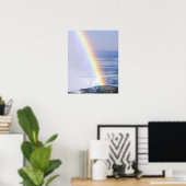 Regenboog over Niagara Herfsten, New York Poster (Thuiskantoor)