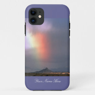 Regenboog over Shiprock, New Mexico Case-Mate iPhone Case