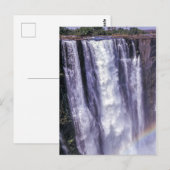 Regenboog over VictoriaHerfsten - Zimbabwe, Afrika Briefkaart (Voorkant / Achterkant)