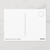 Regenboog over VictoriaHerfsten - Zimbabwe, Afrika Briefkaart (Achterkant)