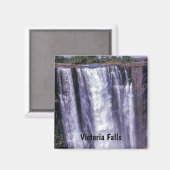 Regenboog over VictoriaHerfsten - Zimbabwe, Afrika Magneet (Voorkant / Achterkant)