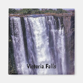 Regenboog over VictoriaHerfsten - Zimbabwe, Afrika Magneet (Voorkant)