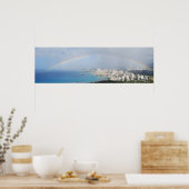 Regenboog over Waikiki Poster (Keuken)