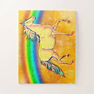 Regenboog Paard Puzzel