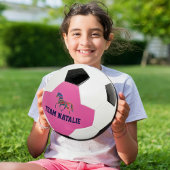 Regenboog paard - uw teamnaam voetbal