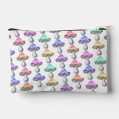 Regenboog Paddenstoelen Patroon Reizen Etui (Achterkant)