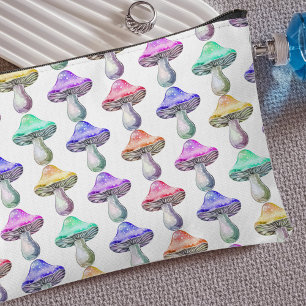 Regenboog Paddenstoelen Patroon Reizen Etui