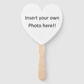 Regenboog Paddles voor de Bachelorette met aangepa Handwaaier (Achterkant)