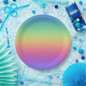 Regenboog Papieren Bord (Feest)