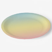 Regenboog- Papieren Bordje (Gekanteld)