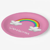 Regenboog Papieren Bordje (Gekanteld)