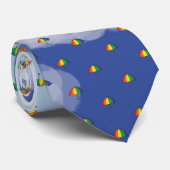 Regenboog Paraplu Nekband Stropdas (Opgerold)