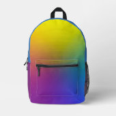 Regenboog Parel Bedrukte Rugzak (Voorkant)