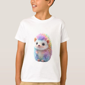 Regenboog Pastel Egeltje Kinderen T-shirt