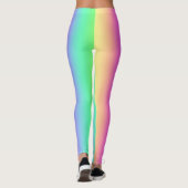 Regenboog Pastel Leggings (Achterkant)