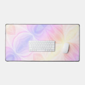 Regenboog Pastel Modern Kleurrijk Abstract Bureaumat (Keyboard & Muis)