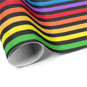 Regenboog Patroon Cadeaupapier (Rol Hoek)